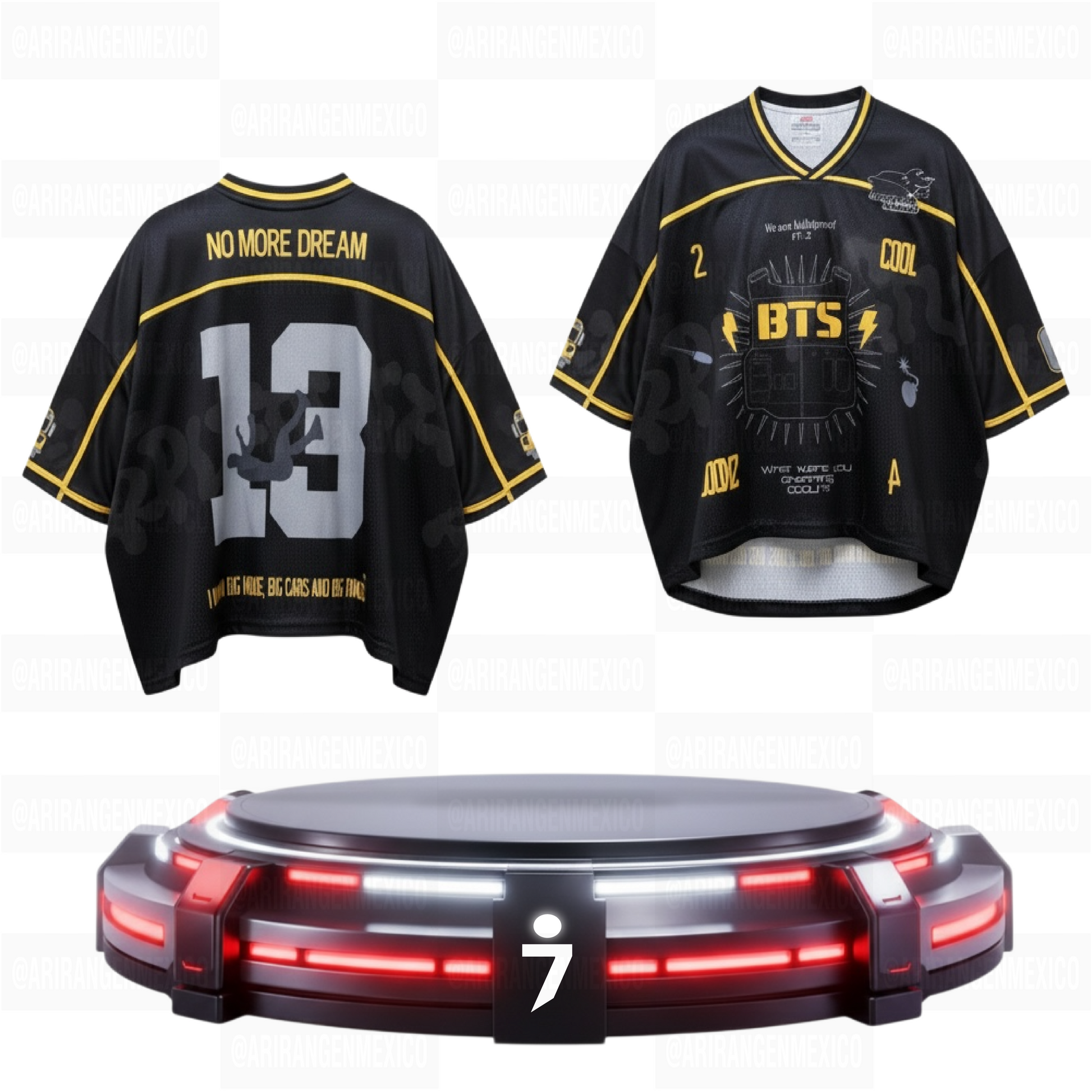 NO MORE DREAM - FAN MADE PLAYERA