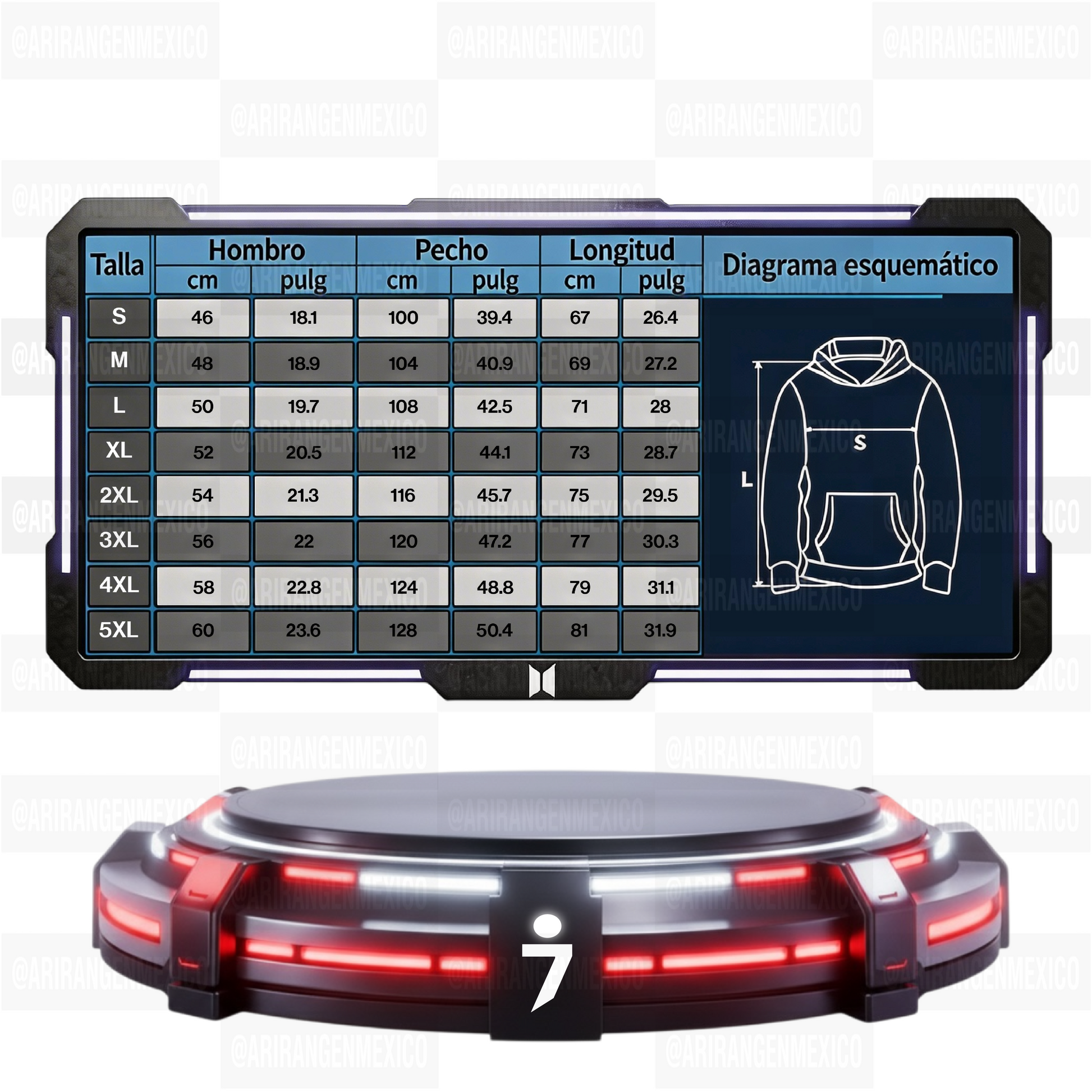 ARIRANG SUDADERA - FAN MADE